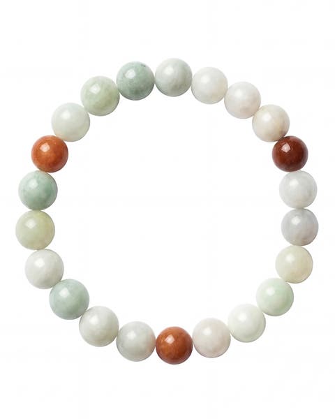 Pea Beaded jade bracelet