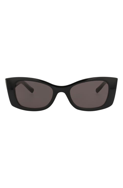 52mm Cat Eye Sunglasses