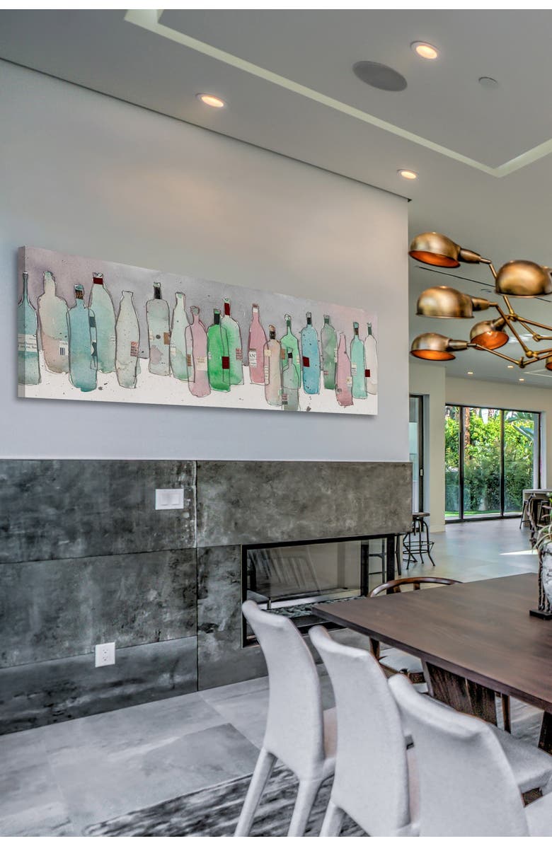 MARMONT HILL Wine Party III Wall Art, Main, color,