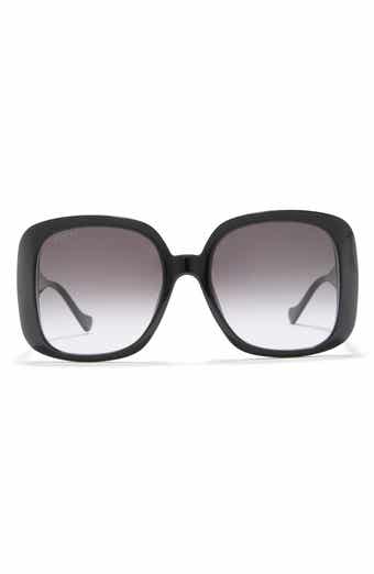 Gucci 57mm Oversized Square Sunglasses
