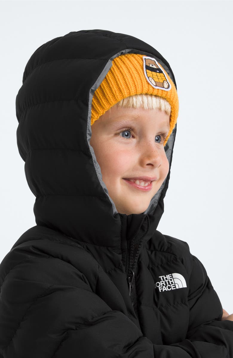 The North Face Kids' Perrito Reversible Water Repellent Jacket, Alternate, color, Tnf Black/ Smoked Pearl