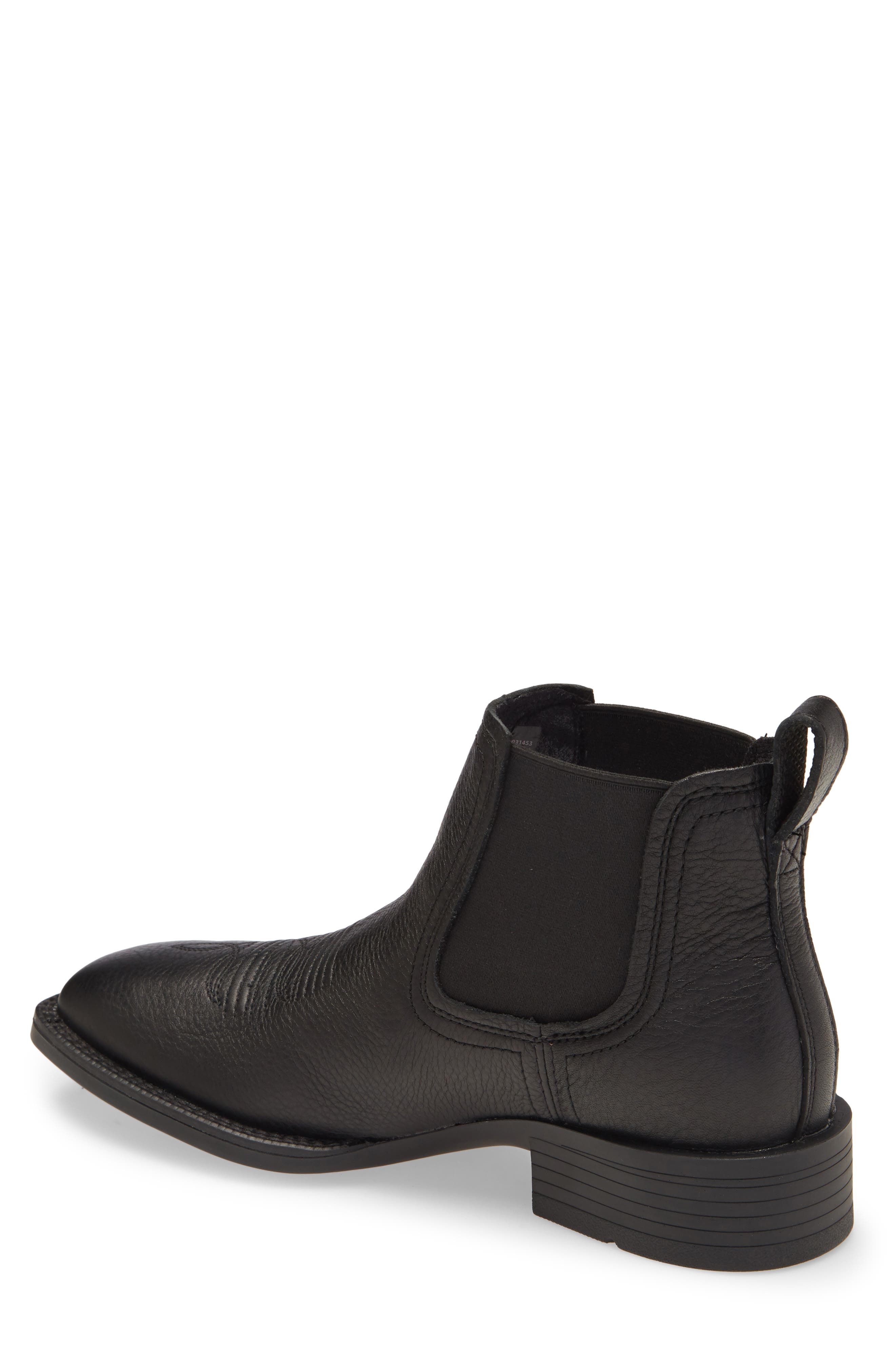Ariat Booker Ultra Chelsea Boot, Alternate, color, Black