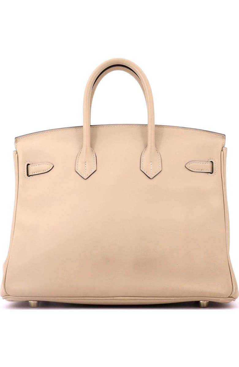 Pre-Owned Hermes Birkin Handbag Light Swift with Gold Hardware 25, Alternate, color, Trench