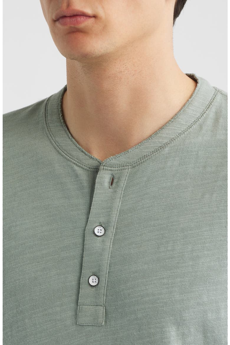 Classic Short Sleeve Henley, Alternate, color, BLUE GREY
