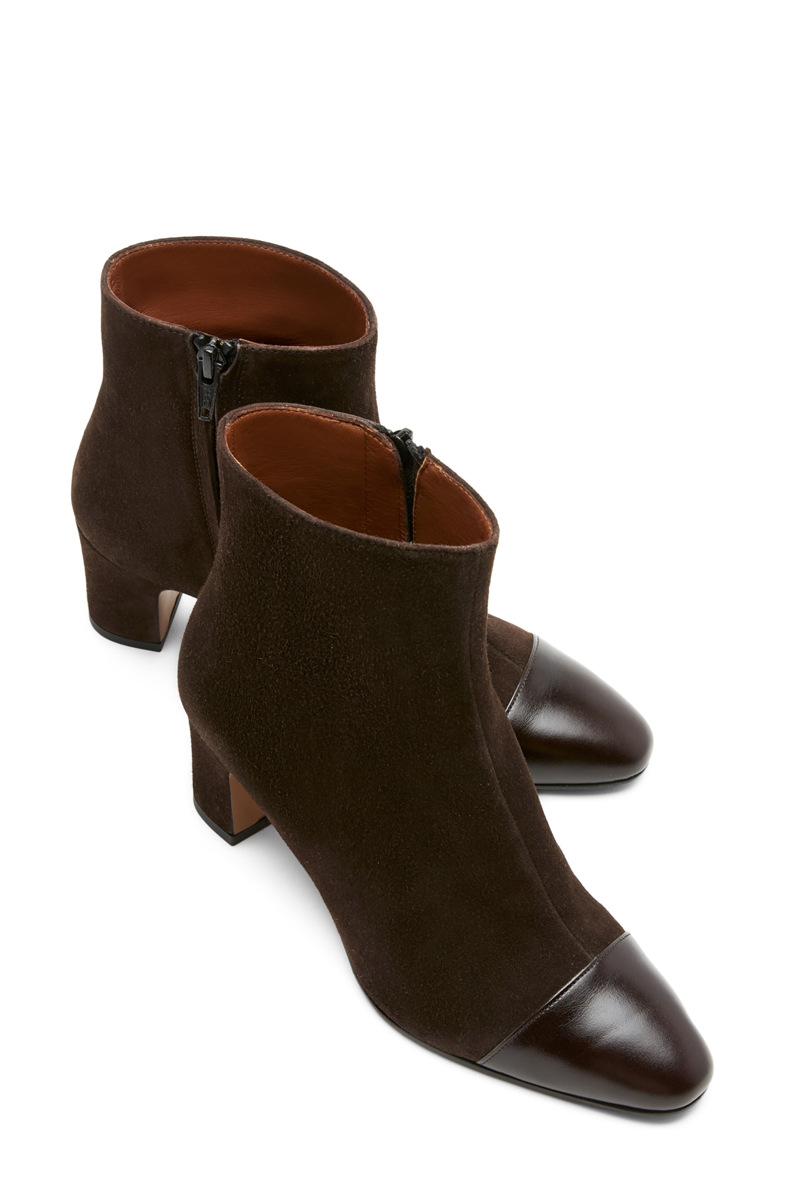 BENJAMIN City Dry™ Waterproof Bootie, Alternate, color, BRUNETTE SUEDE