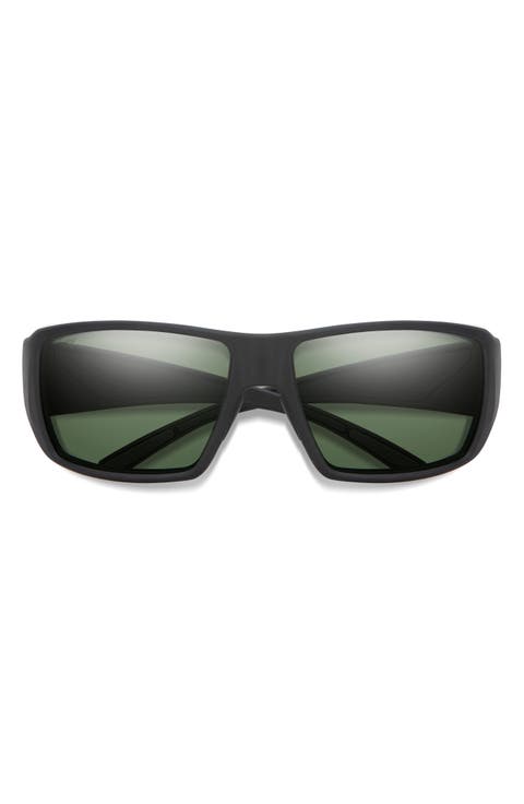 Guides 62mm ChromaPop™ Polarized Oversize Wraparound Sunglasses