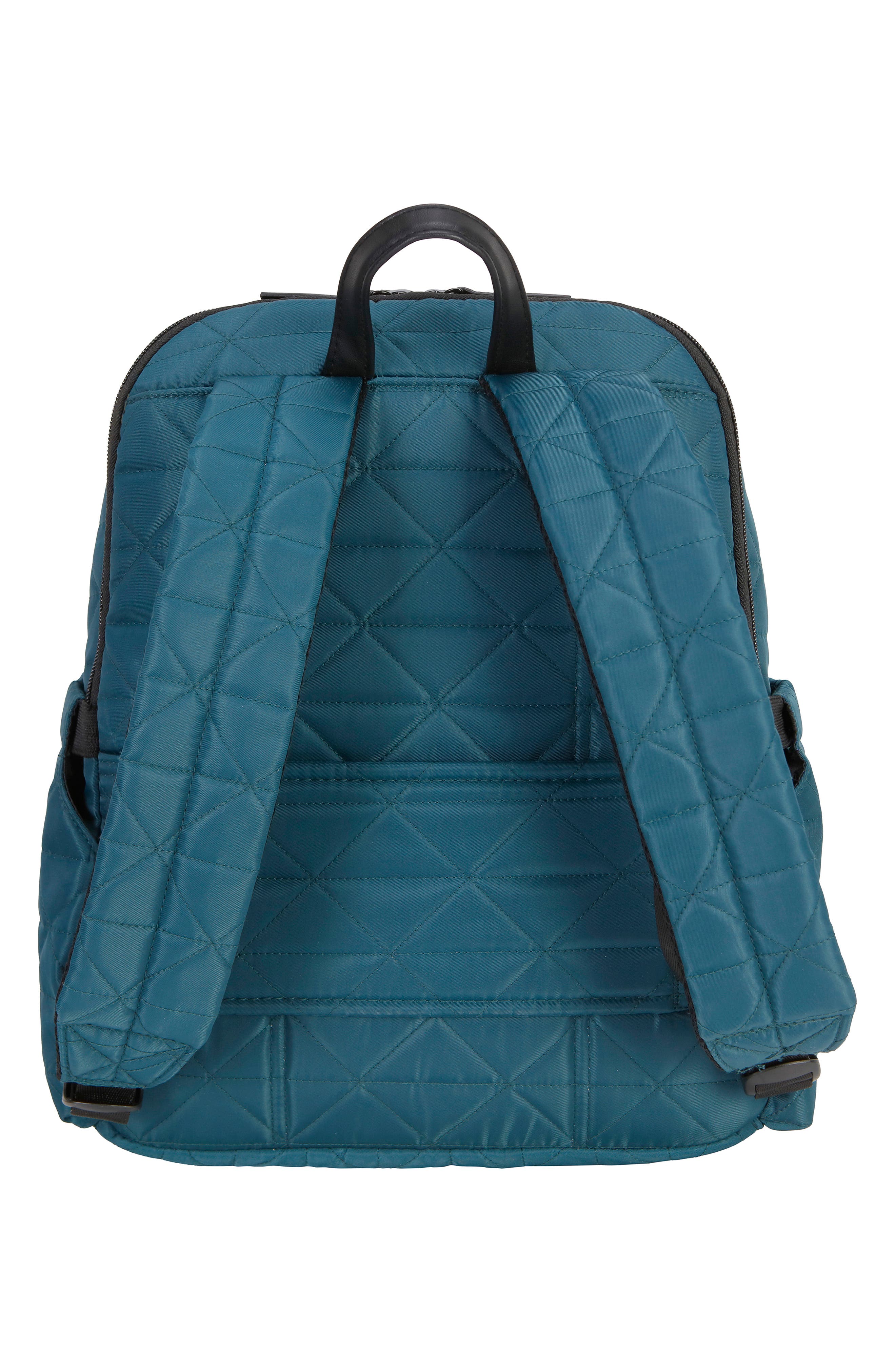 Emma Quilted Backpack, Alternate, color, DEEP TEAL