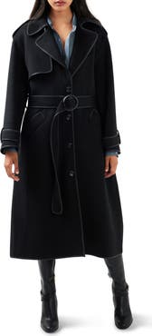 Belle & Bloom Million Reasons Wool Blend Trench Coat | Nordstrom