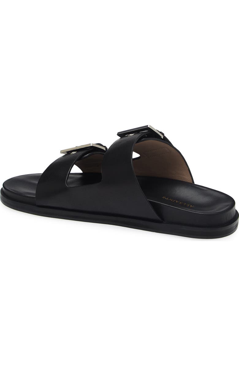 AllSaints Mia Double Strap Slide Sandal, Alternate, color,