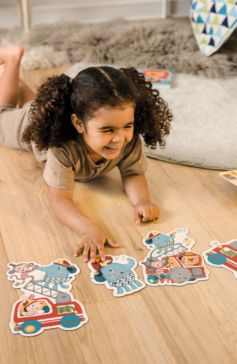 Bababoo and friends<sup>®</sup> Lolo Elephant Fire Fight Figure Puzzle, Alternate, color, Red