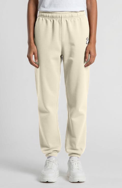Heartly Ghost Midweight Relaxed Fleece Track Pants