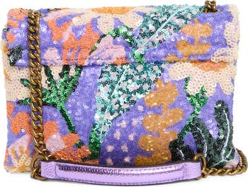 Medium Brixton Sequin Crossbody Bag