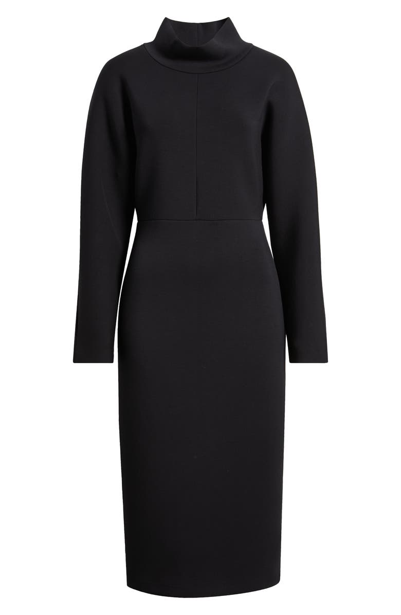 Nordstrom Mock Neck Midi Dress, Alternate, color,