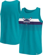 FANATICS Men's Fanatics Branded Teal Charlotte Hornets Wild Game Tank Top