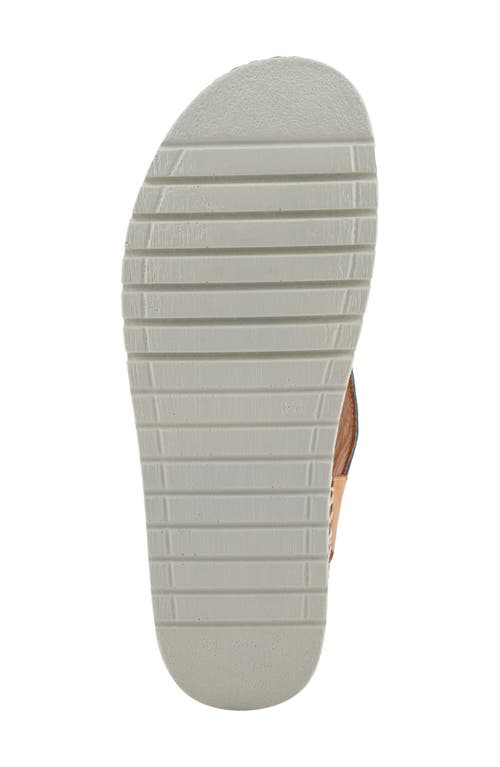 Spring Step Migula Slingback Wedge Sandal In Blue