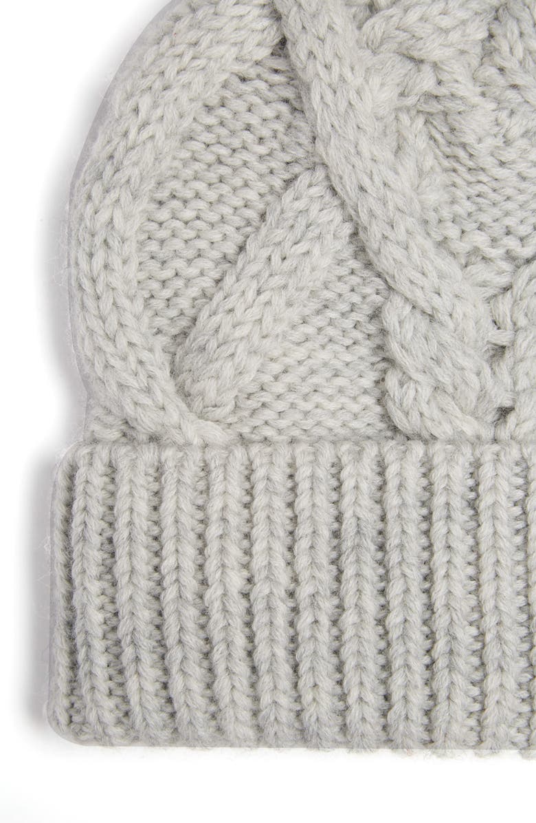 Isabel Marant Ryamy Cable Stitch Wool Beanie, Alternate, color, 