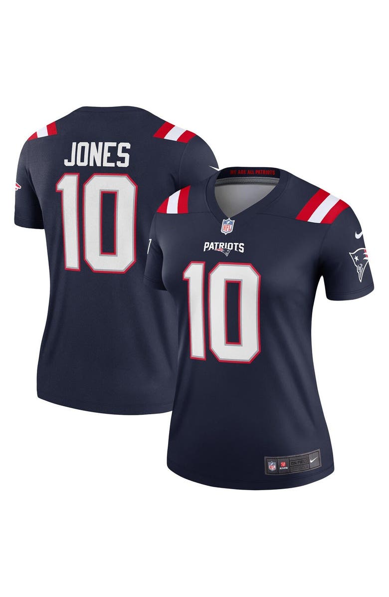 Nike Women's Nike Mac Jones Navy New England Patriots Legend Jersey, Alternate, color, 
