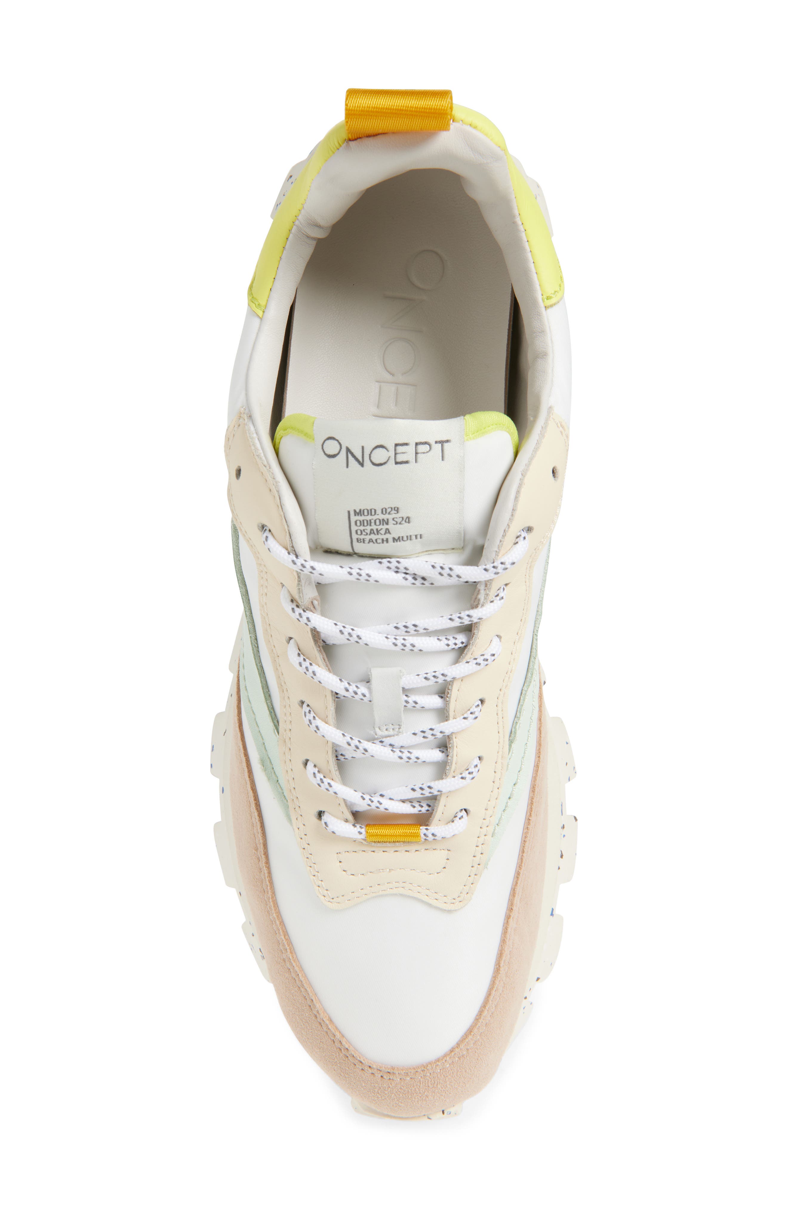 Oncept Osaka Lug Sole Sneaker, Alternate, color, Beach Multi