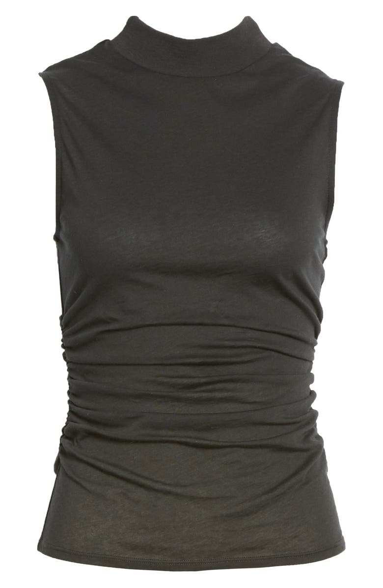 Chelsea28 Ruched Mock Neck Tank, Alternate, color,