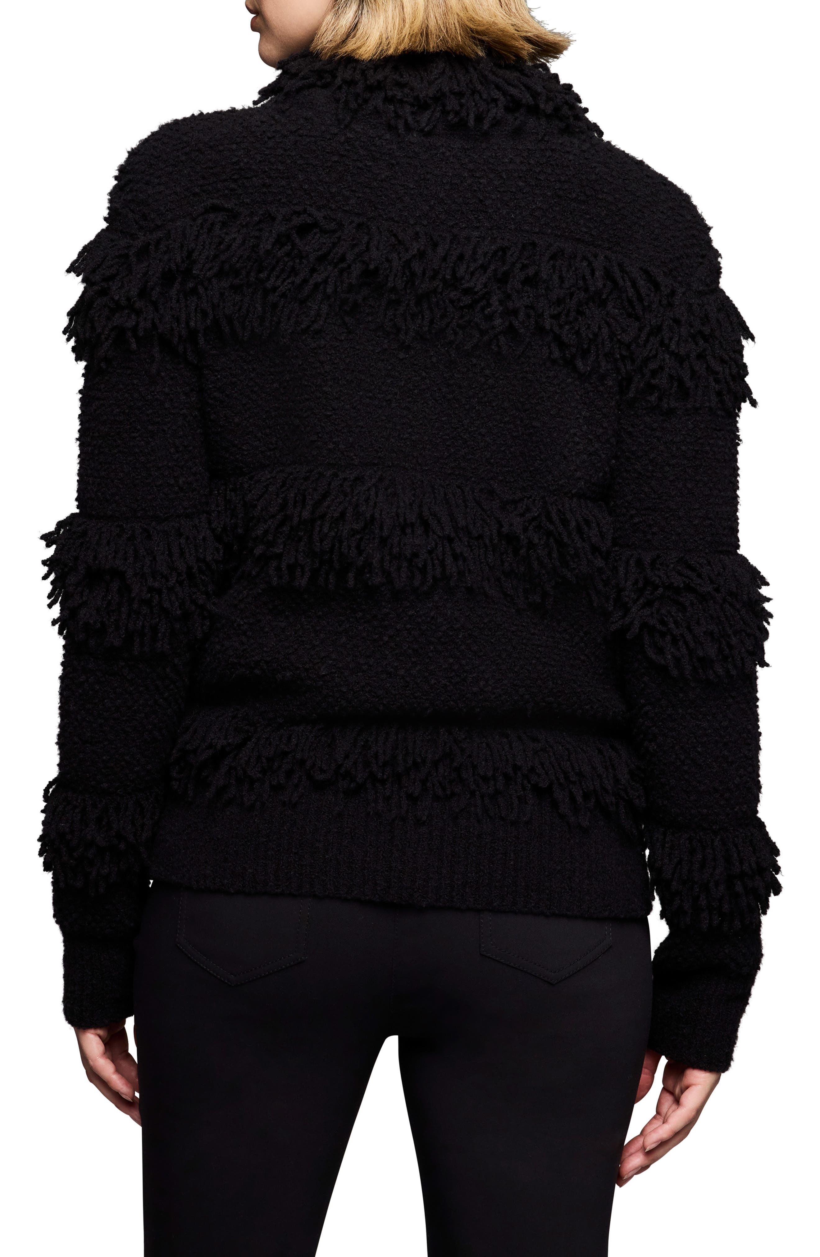 Fringe Knit Jacket - image 2