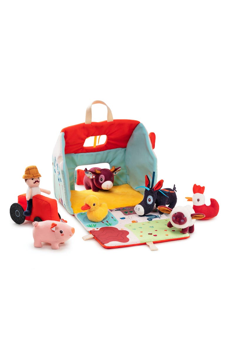 Janod My First Farm Fold-Out Explore Toy, Main, color, 