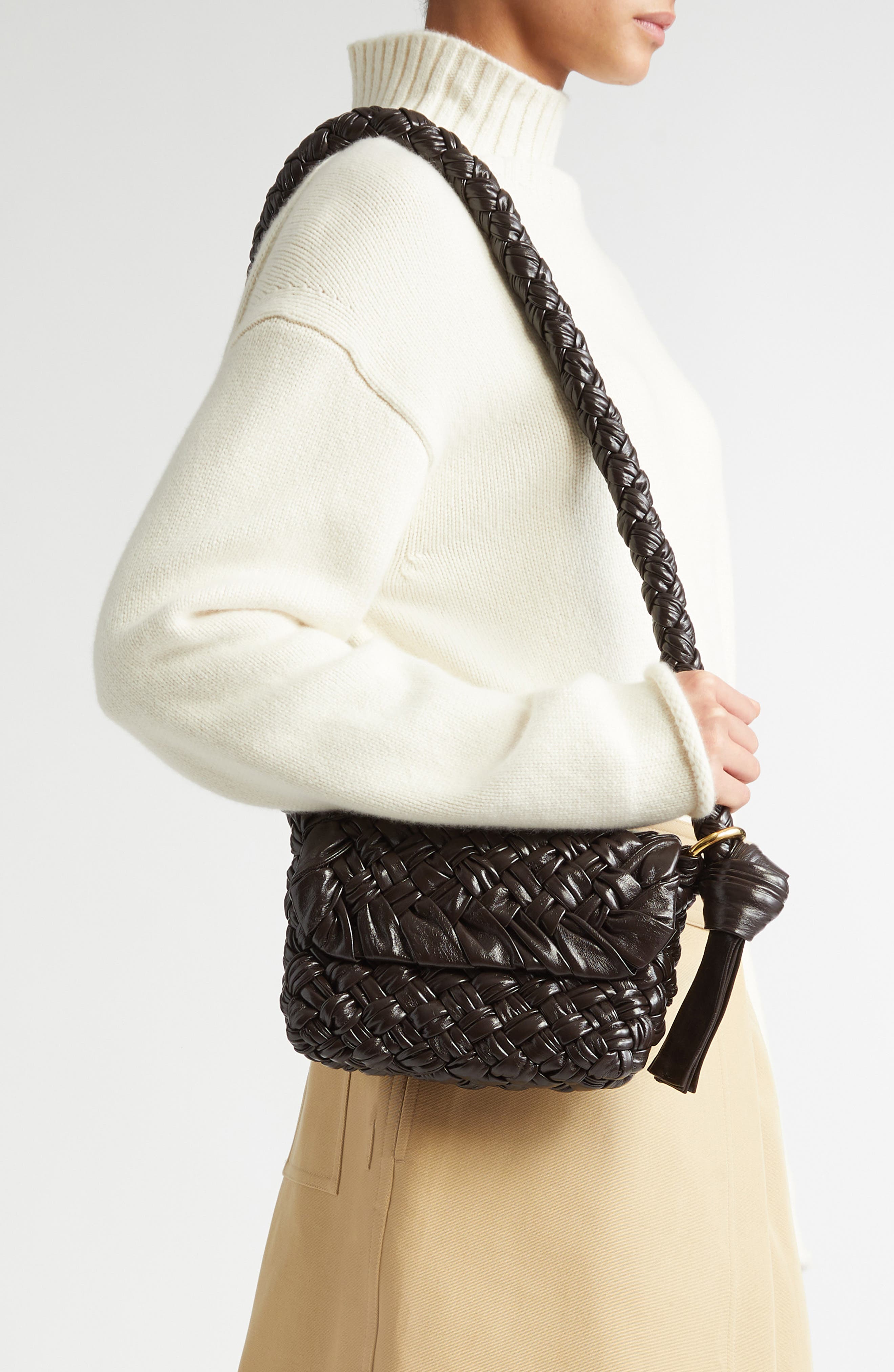 Small Kalimero Città Crossbody Bag, Alternate, color, 2190 FONDANT-M BRASS