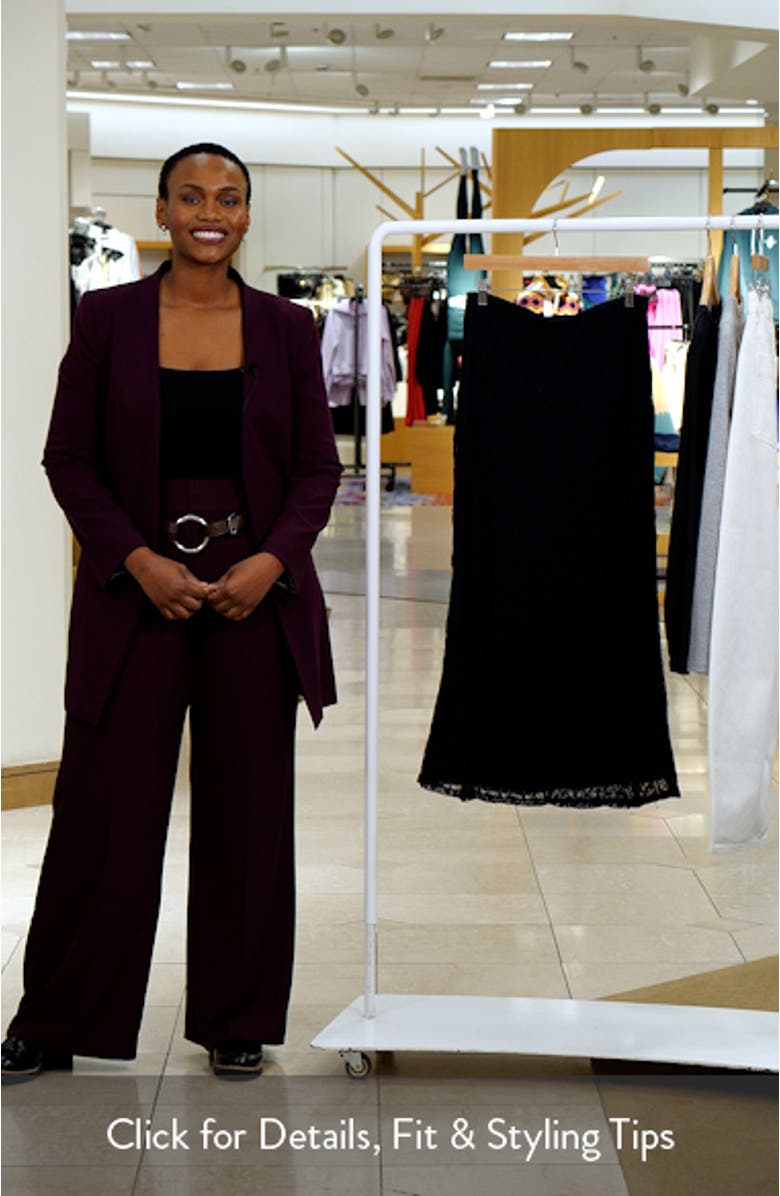 Sheer Lace Maxi Skirt, sales video thumbnail