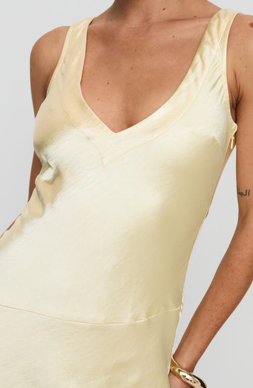 PRINCESS POLLY PRINCESS POLLY KINGSLIE OPEN BACK SATIN MINIDRESS