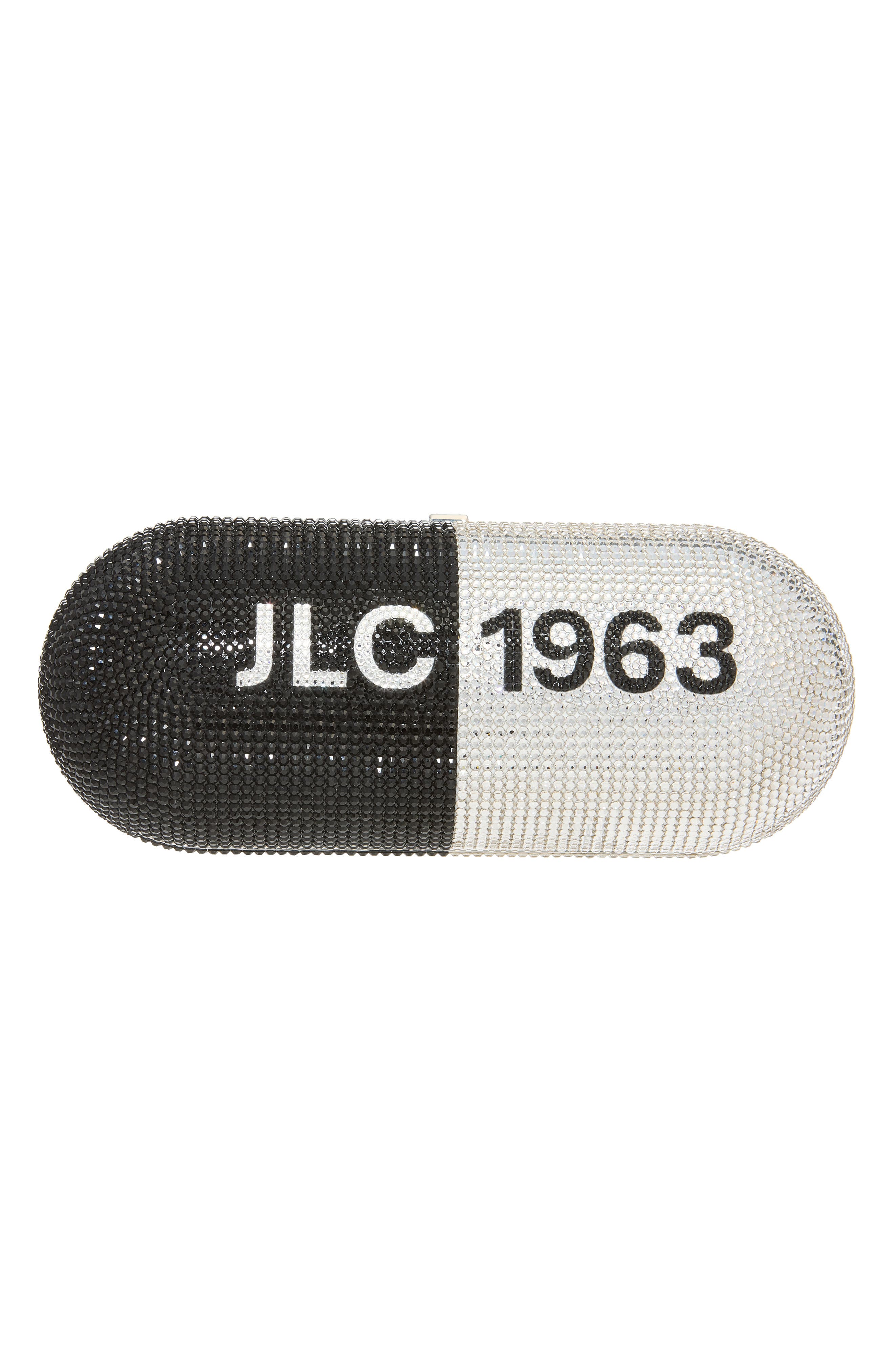 Panacea Pill Capsule Evening Bag, Alternate, color, SILVER RHINE MULTI