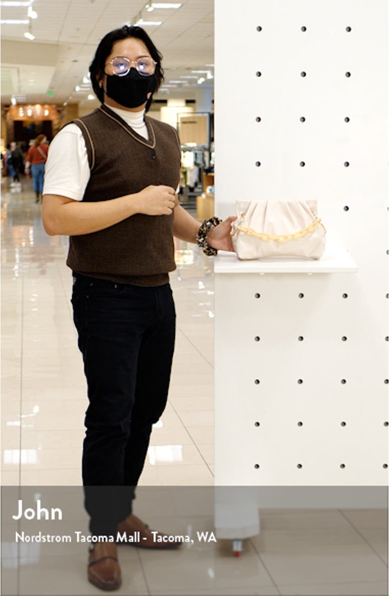 Chill Vegan Leather Frame Clutch, sales video thumbnail