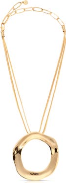 Ettika Open Circle Statement Necklace