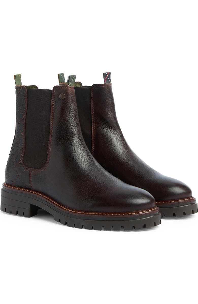Barbour Evie Chelsea Boot, Main, color, Brown