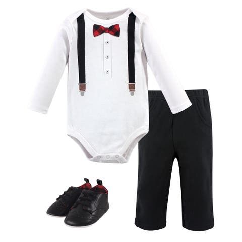 Long Sleeve Bodysuit, Pants and Shoe (Baby)