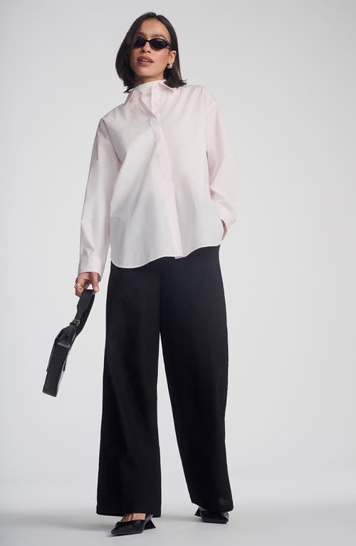 Mavi Jeans Oversize Cotton Button-up Shirt In White