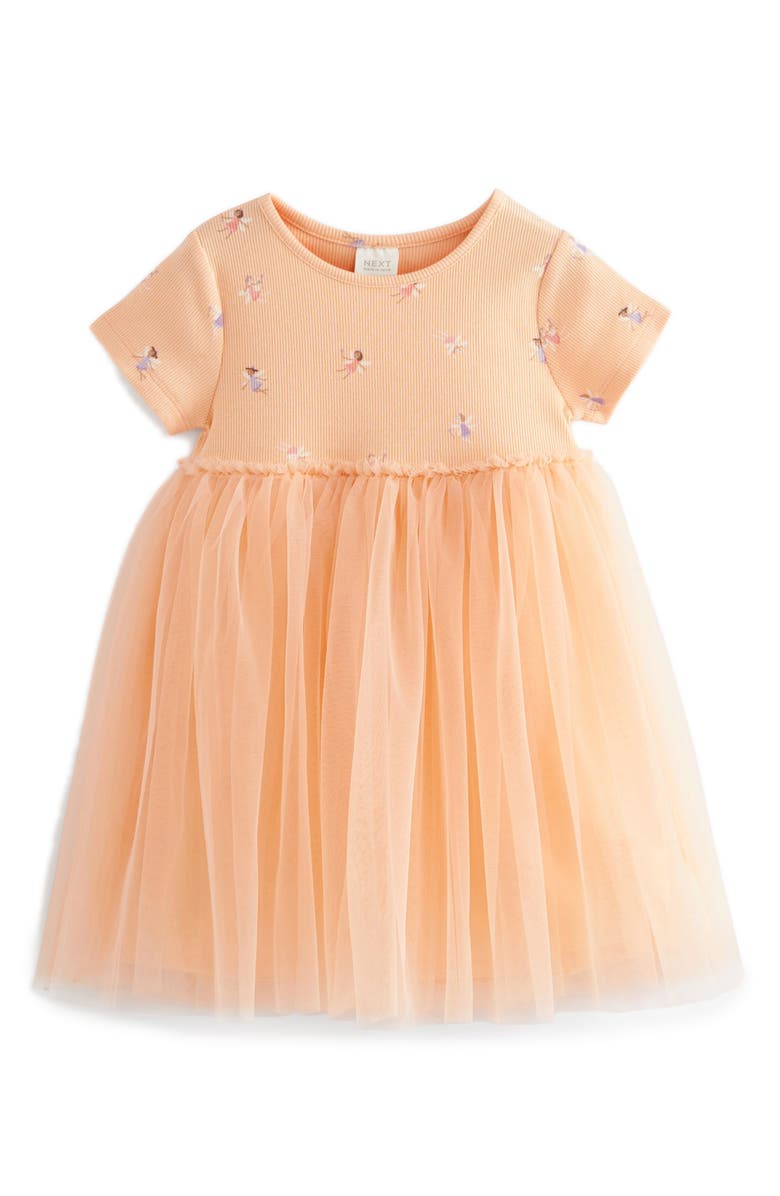 NEXT Kids' Tutu Fairy Dress, Main, color, Peach Fairy