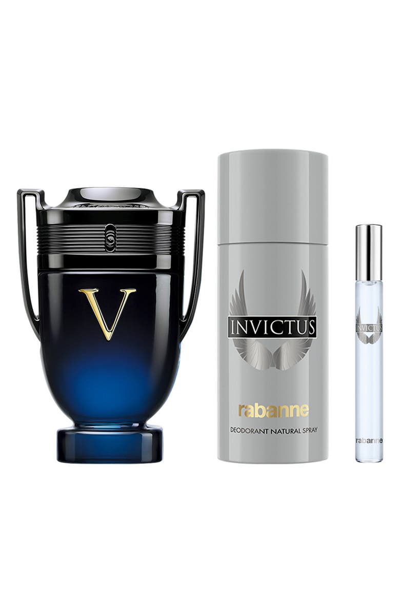 Rabanne Invictus Victory Elixir Parfum Intense Cologne Set $215 Value, Alternate, color,