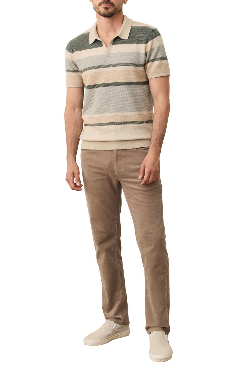 Flex Terry Corduroy Five Pocket Slim Fit Pants, Alternate, color, TAUPE