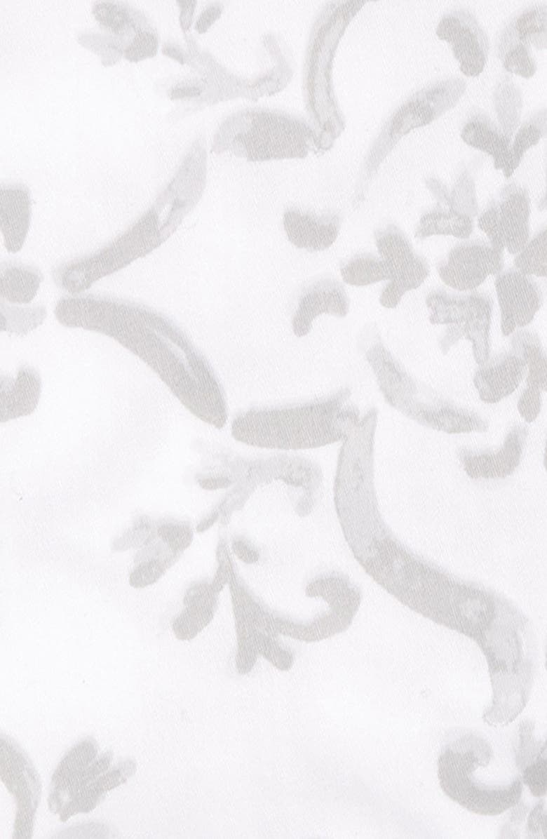 Boll & Branch Painted Tile Signature Hemmed Organic Cotton Sheet Set, Alternate, color, 