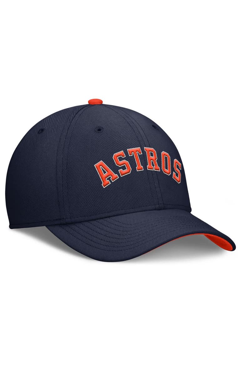 Men's Nike Navy Houston Astros Primetime Rise Dri-FIT Flex Hat, Alternate, color, Navy