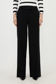 Karen Millen Petite Tailored Straight Leg Pants