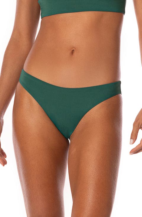 Brunswick Green Sublimity Reversible Bikini Bottoms