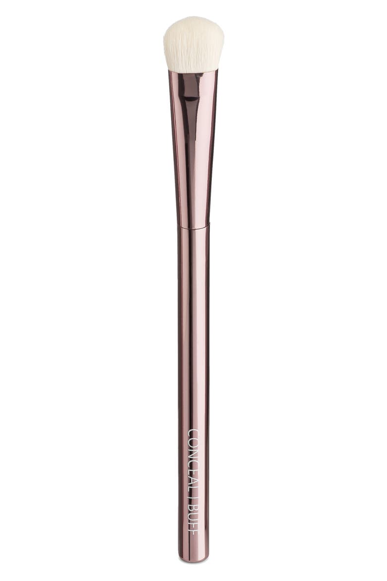 Sustainable Luxury Conceal/Buff Brush, Main, color, ROSE GOLD