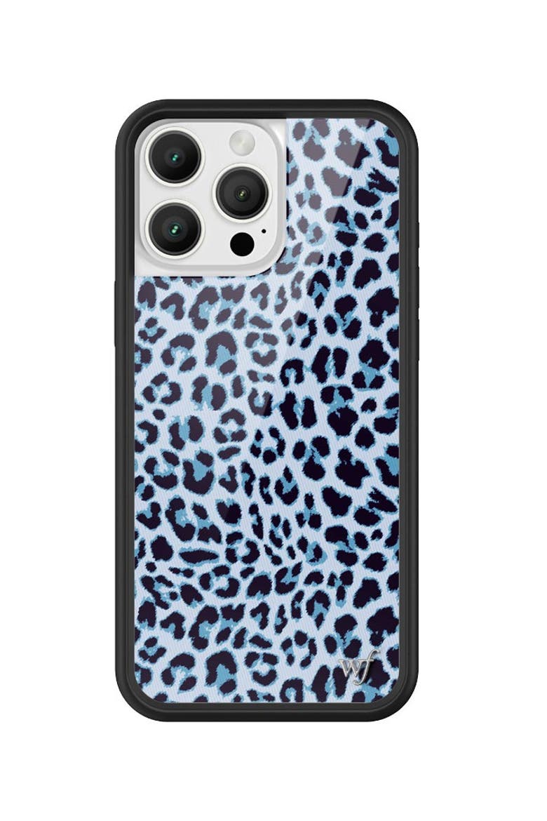 Meow | Blue iPhone Case, Alternate, color, Blue