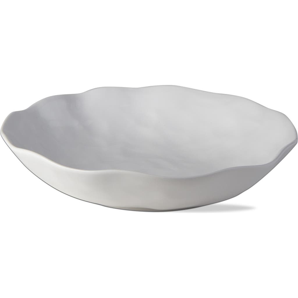 Tag Formoso White Stoneware Serving Bowl Dishwasher Safe Dish In White