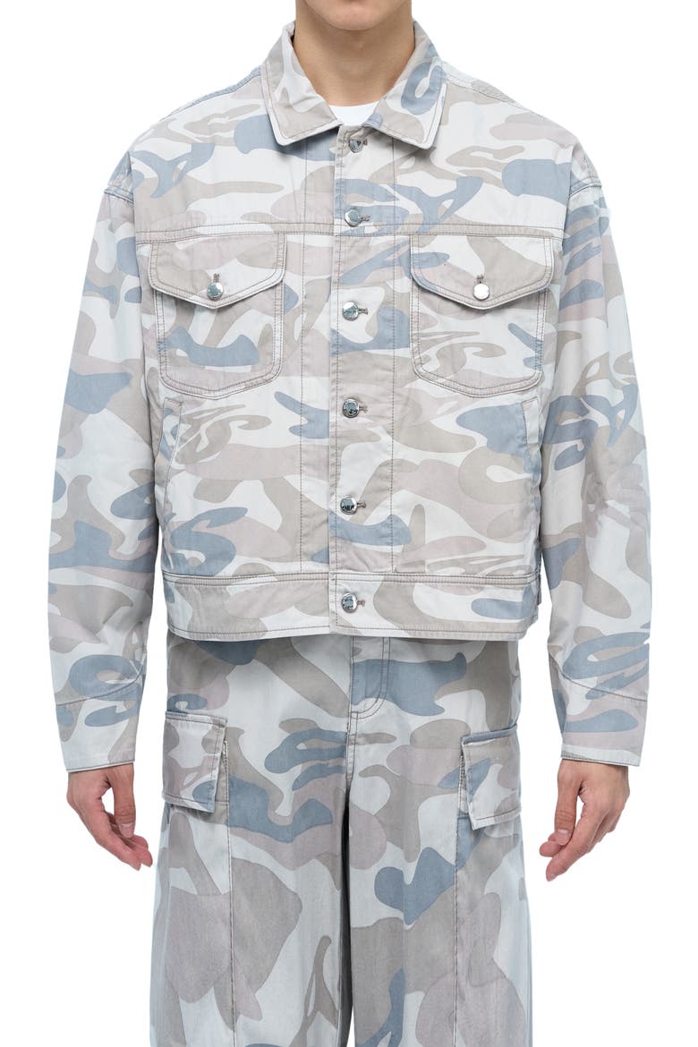 Malaga Workwear Jacket, Main, color, GREY