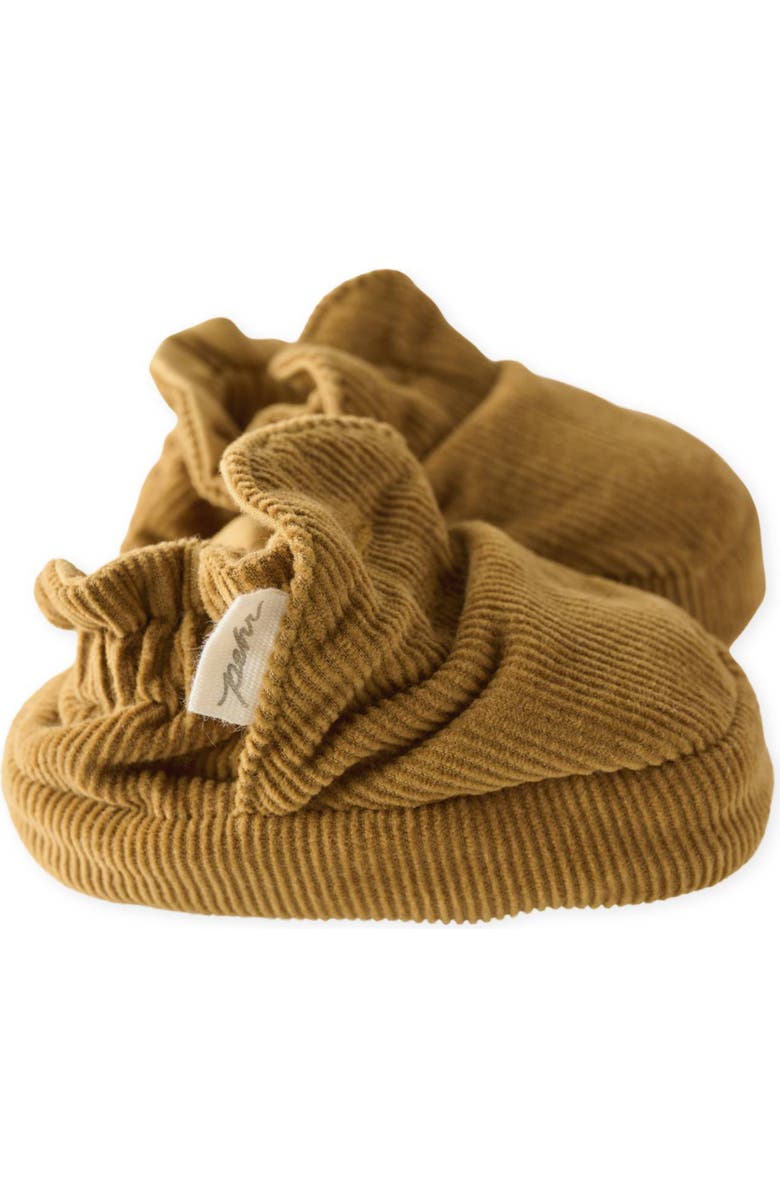 Pehr Organic Cotton Corduroy Bootie, Alternate, color, Ochre