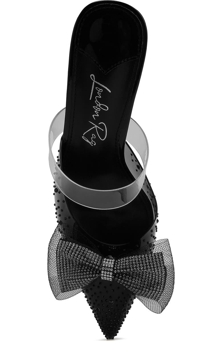 LONDON RAG Freja Rhinestone Kitten Heel Mule, Alternate, color,