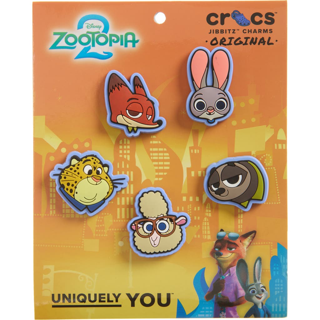 Jibbitz Disney's Zootopia 5-pack ™ Shoe Charms In Multi