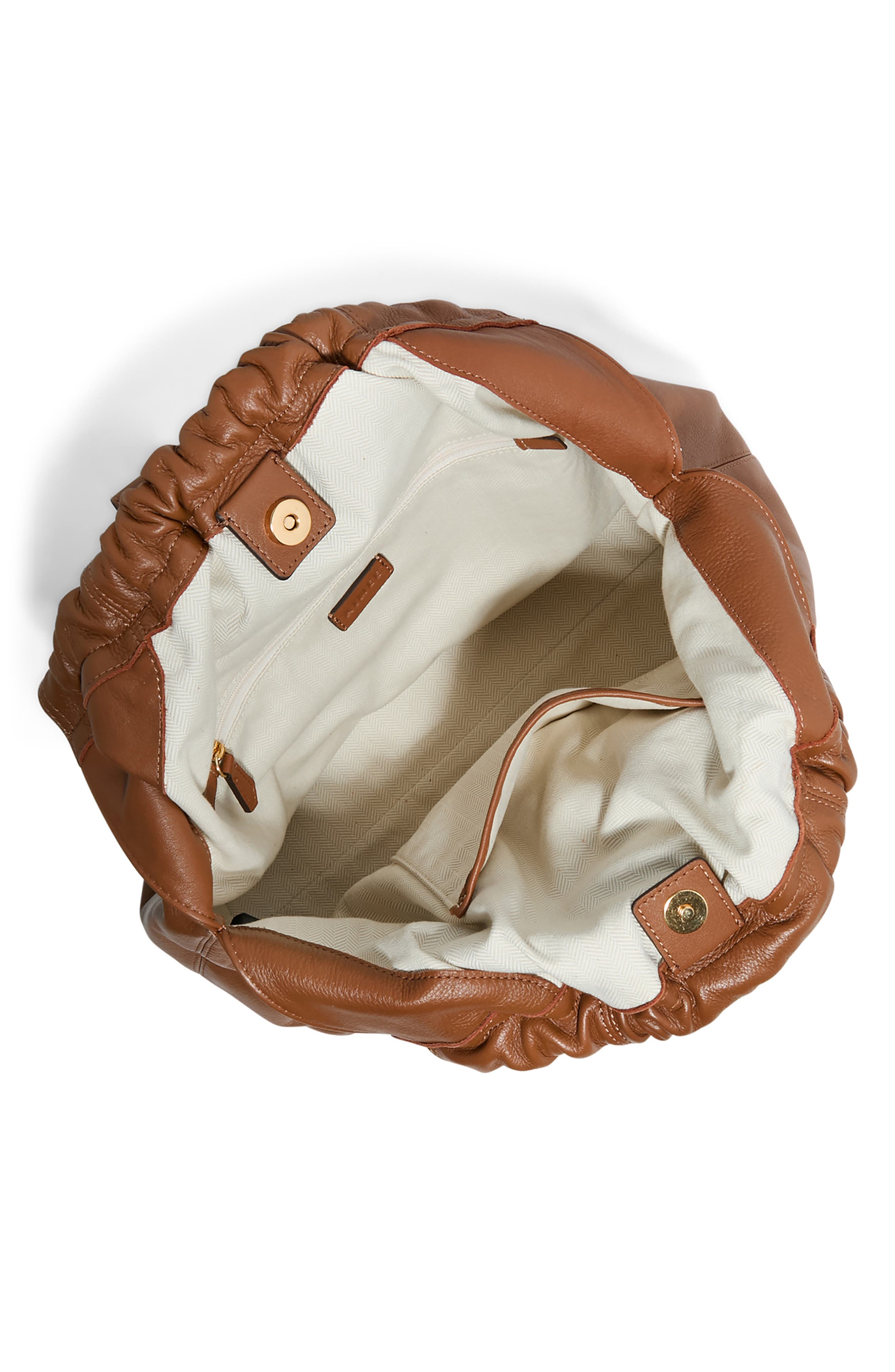 Large Lennon Shoulder Bag, Alternate, color, CHESTNUT