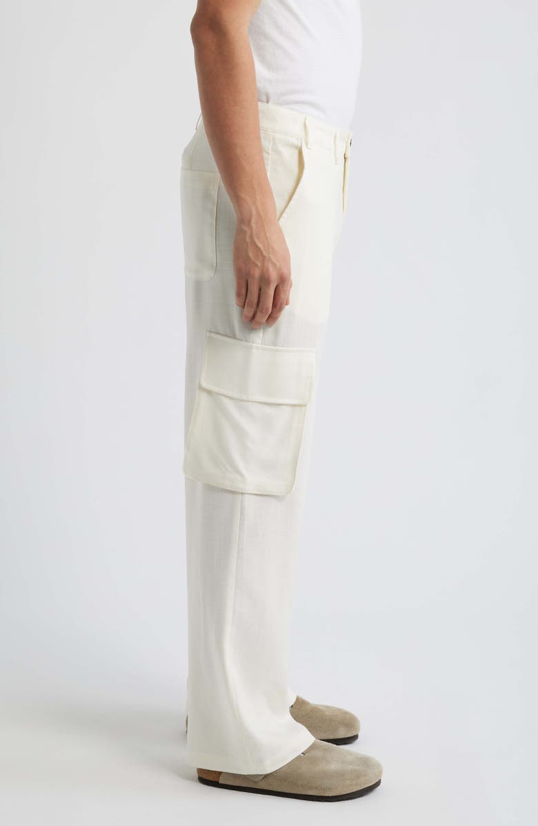 KROST Elliot Cargo Pants, Alternate, color, Snow White